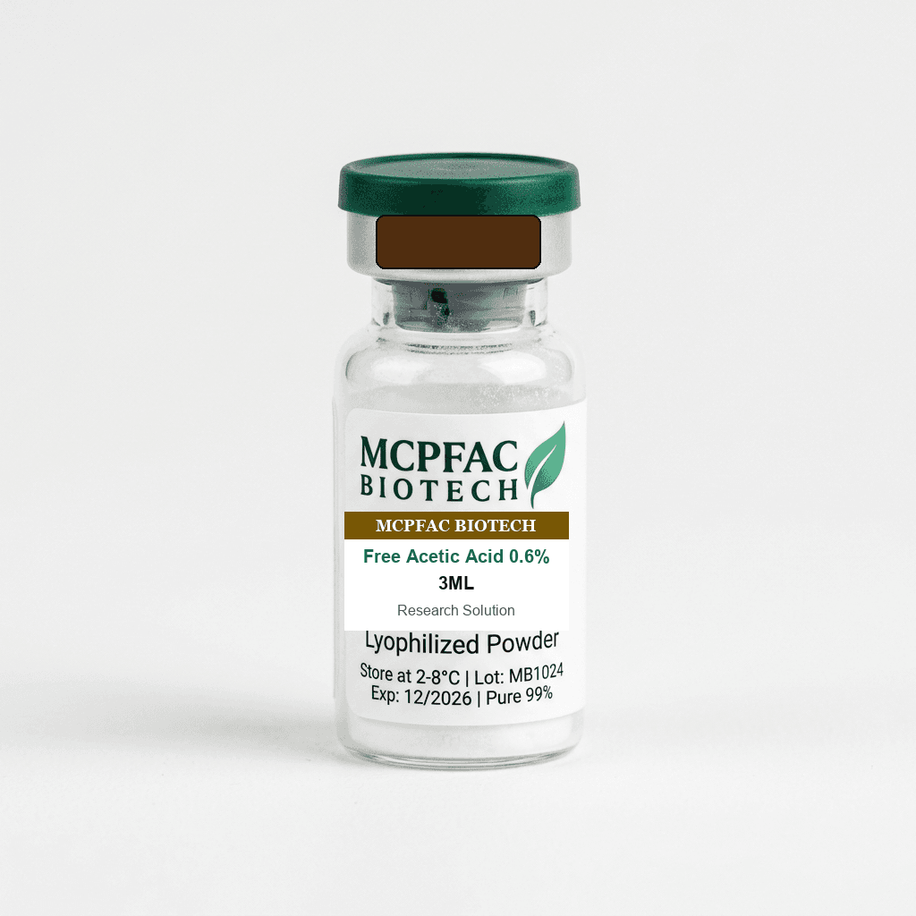 Free Acetic Acid 0.6% 3ml